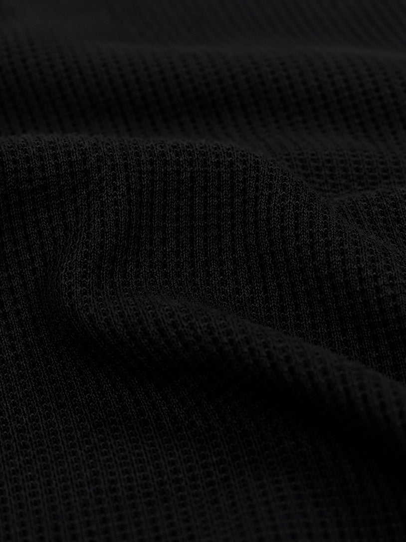 CAMISA WAFLE NEGRA