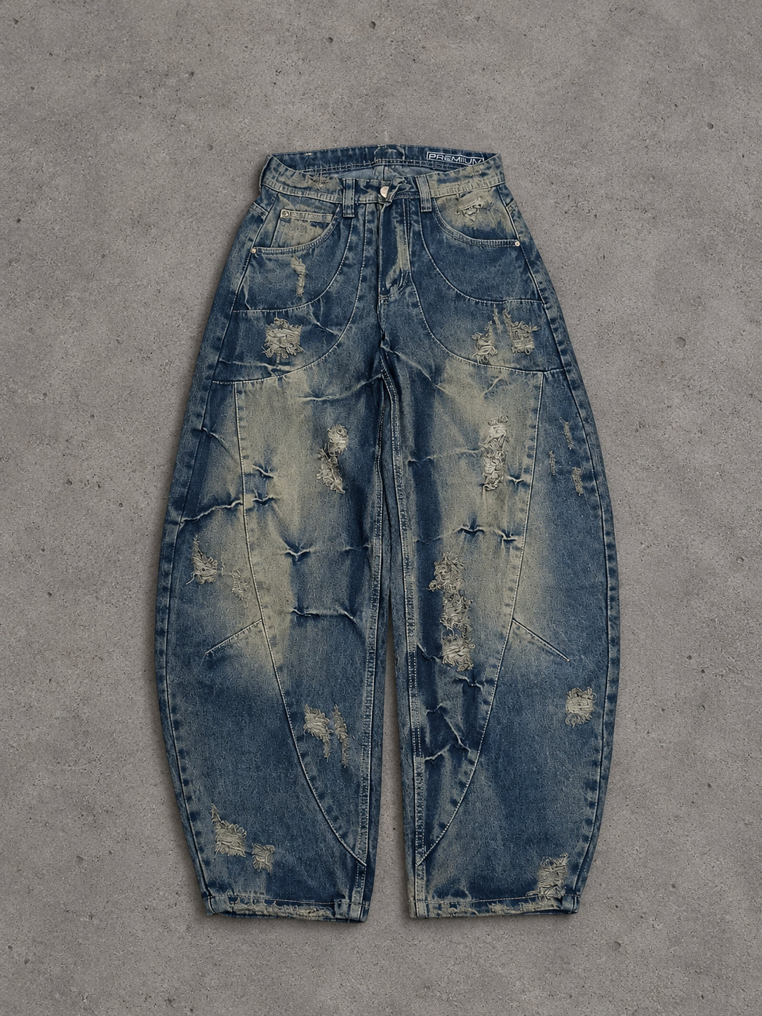 JEAN BAGGY SPNR AZUL VINTAGE