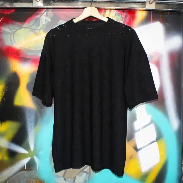 CAMISETA SPNR OVERSIZE OJALILLO NEGRO
