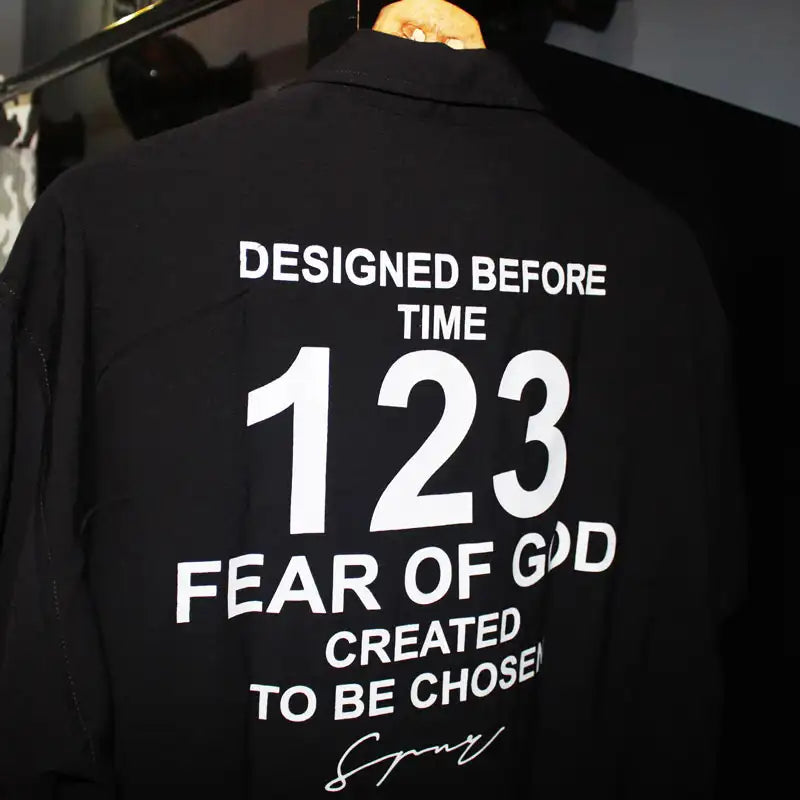 CAMISA SPNR OVERSIZE SPORT 123 NEGRO