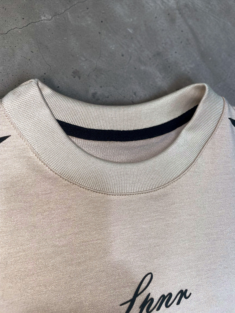 CAMISETA OVERSIZE SPNR TRIBAL CREMA