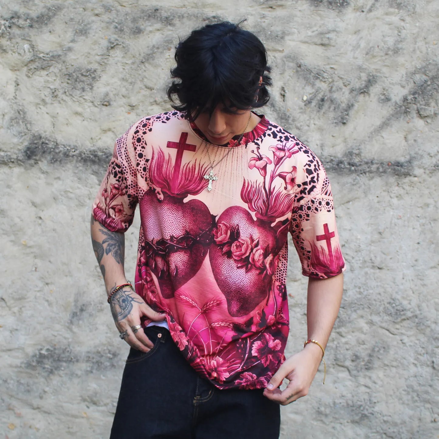 CAMISETA SPNR BOXY CORAZON