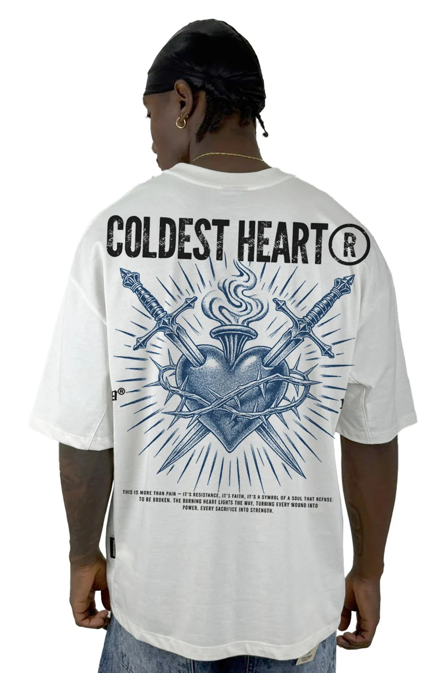 CAMISETA SPNR OVERSIZE COLDEST HEART