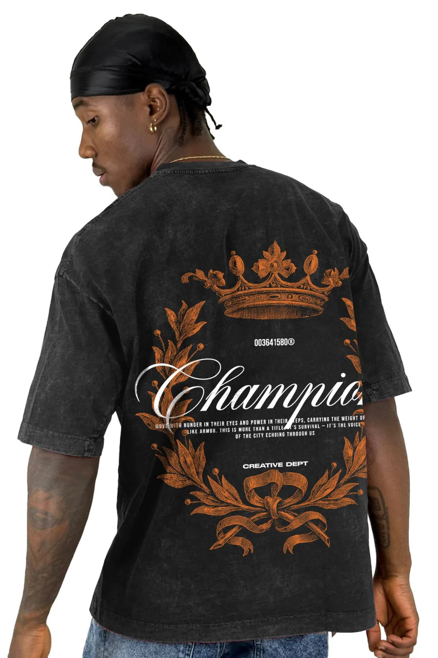 CAMISETA SPNR OVERSIZE CHAMPIONS ACID