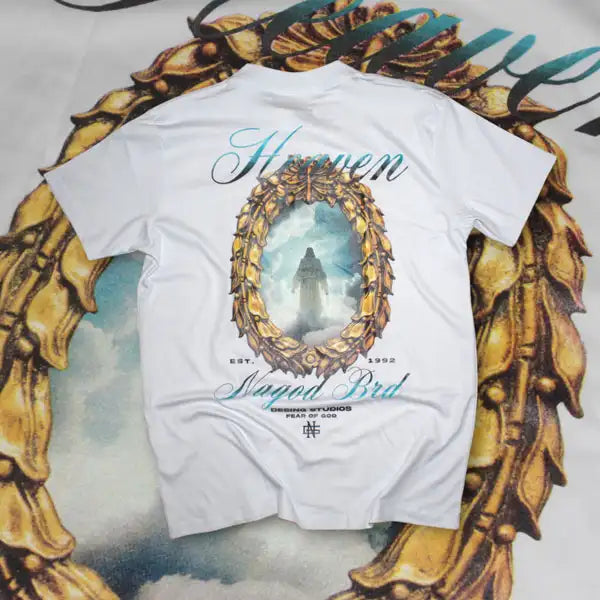 CAMISETA NORMAL NAGOD HEAVEN BLANCA