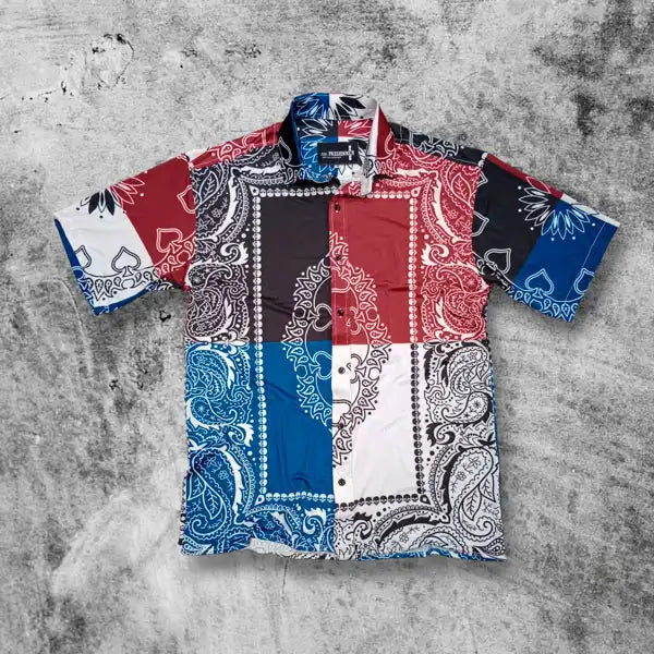 CAMISA BOTONES SPNR OVERSIZE PAÑOLETA