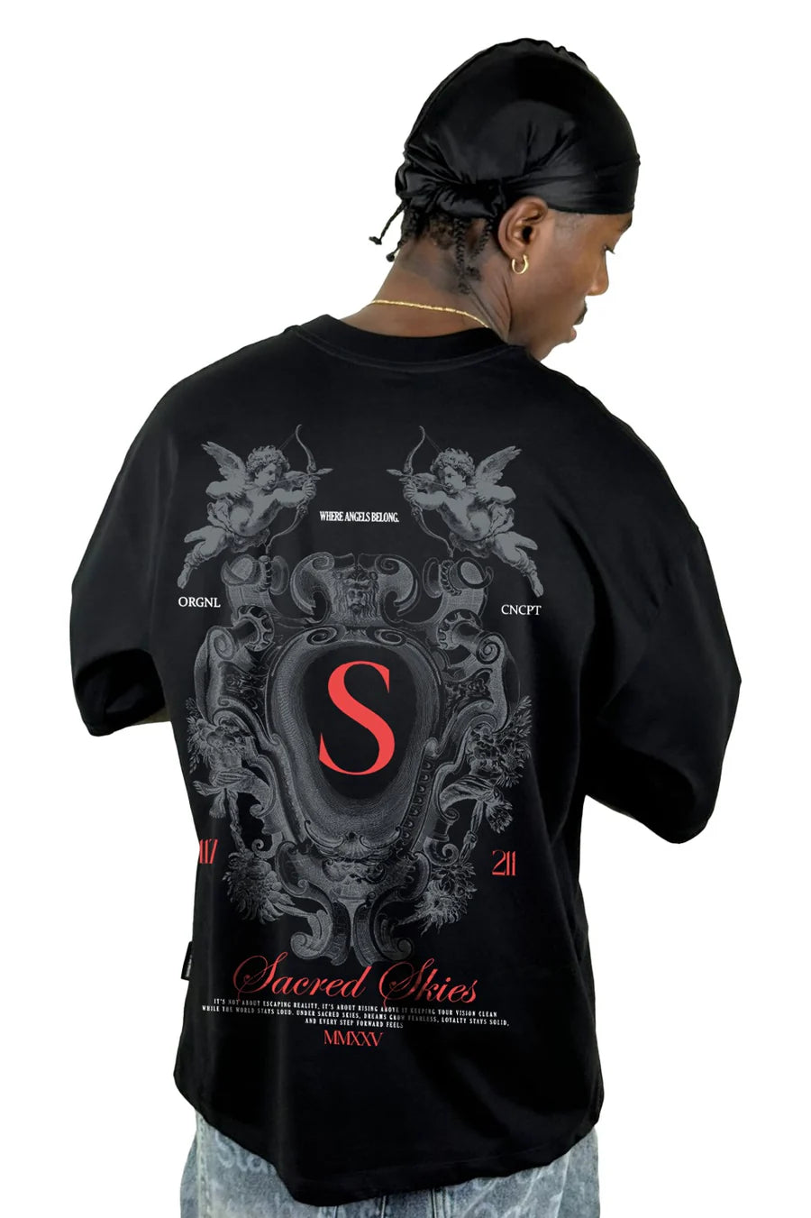 CAMISETA SPNR OVERSIZE SACRED SKIES