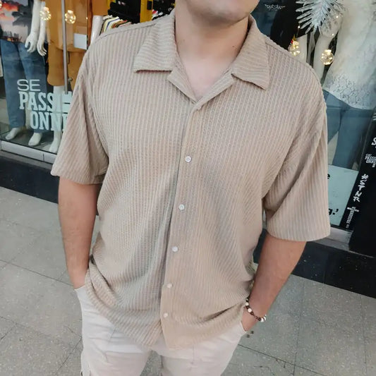 CAMISA SPNR OVERSIZE SPORT CURRY CAQUI