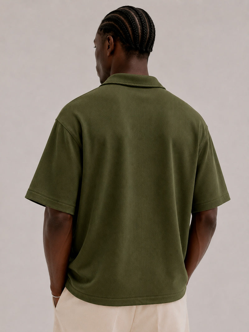 CAMISA WAFLE VERDE MILITAR