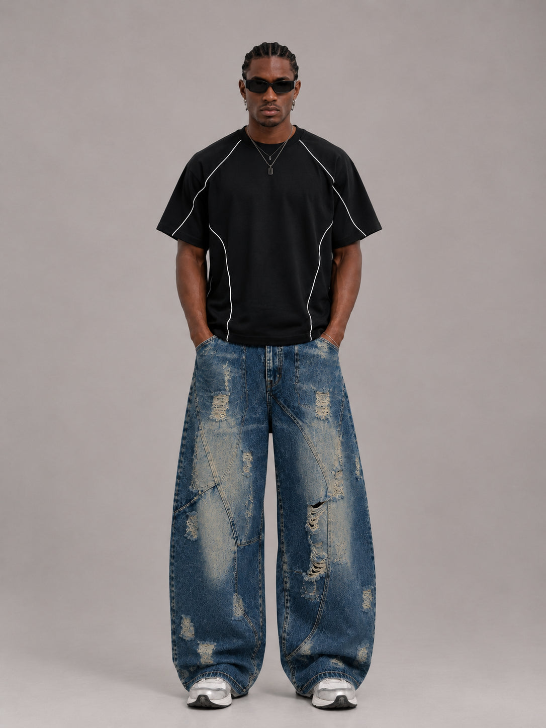 JEAN BAGGY SPNR AZUL VINTAGE