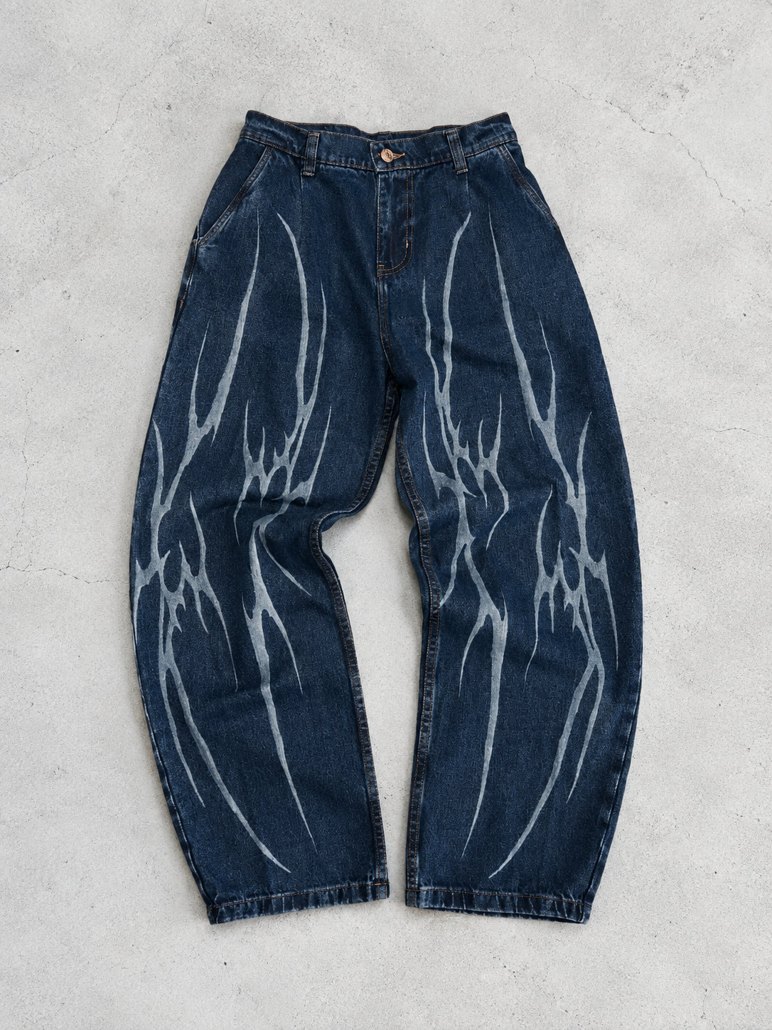 JEAN BAGGY SPNR FLAME LASER
