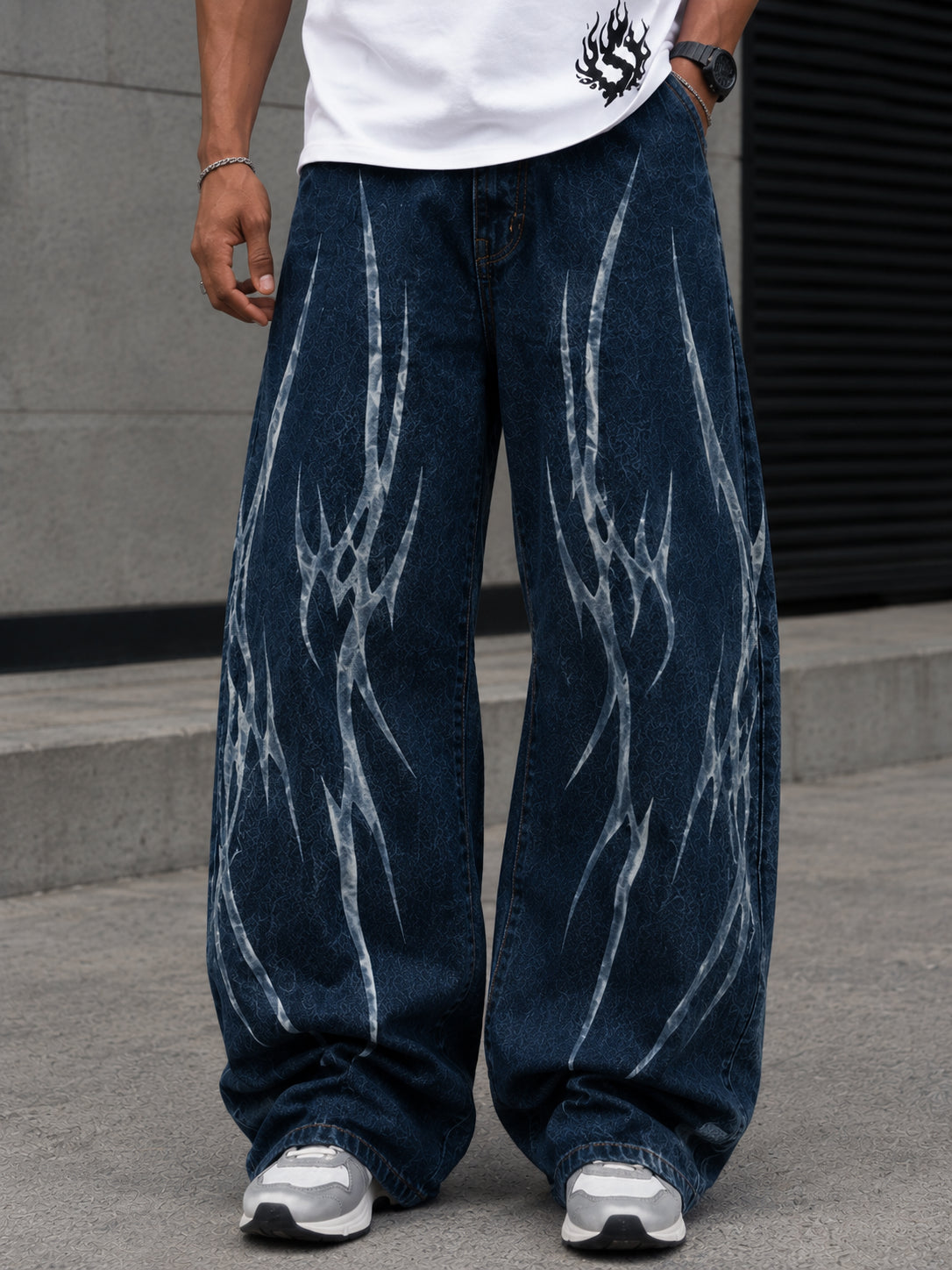 JEAN BAGGY SPNR FLAME LASER