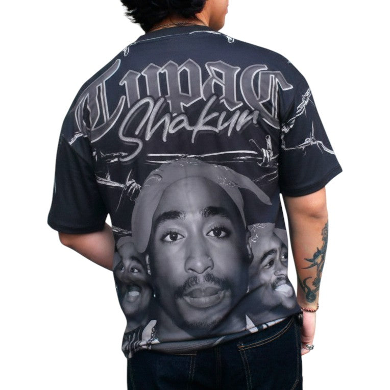 CAMISETA SPNR BOXY TUPAC