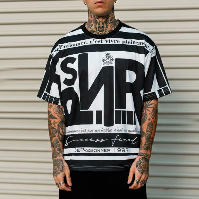 CAMISETA OVERSIZE SPNR LETRAS