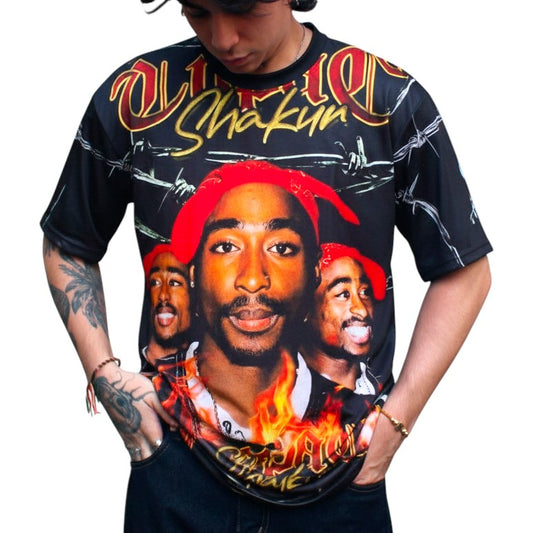 CAMISETA SPNR BOXY TUPAC