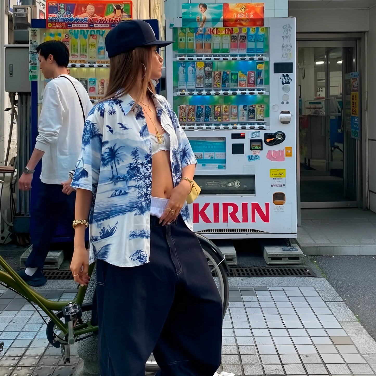 CAMISA SPNR PLAYA AZUL