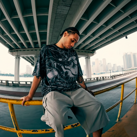 CAMISETA SPNR BOXY DRAGON