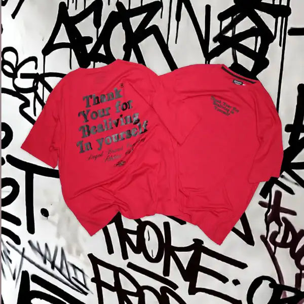 CAMISETA NAGOD OVERSIZE ROJA