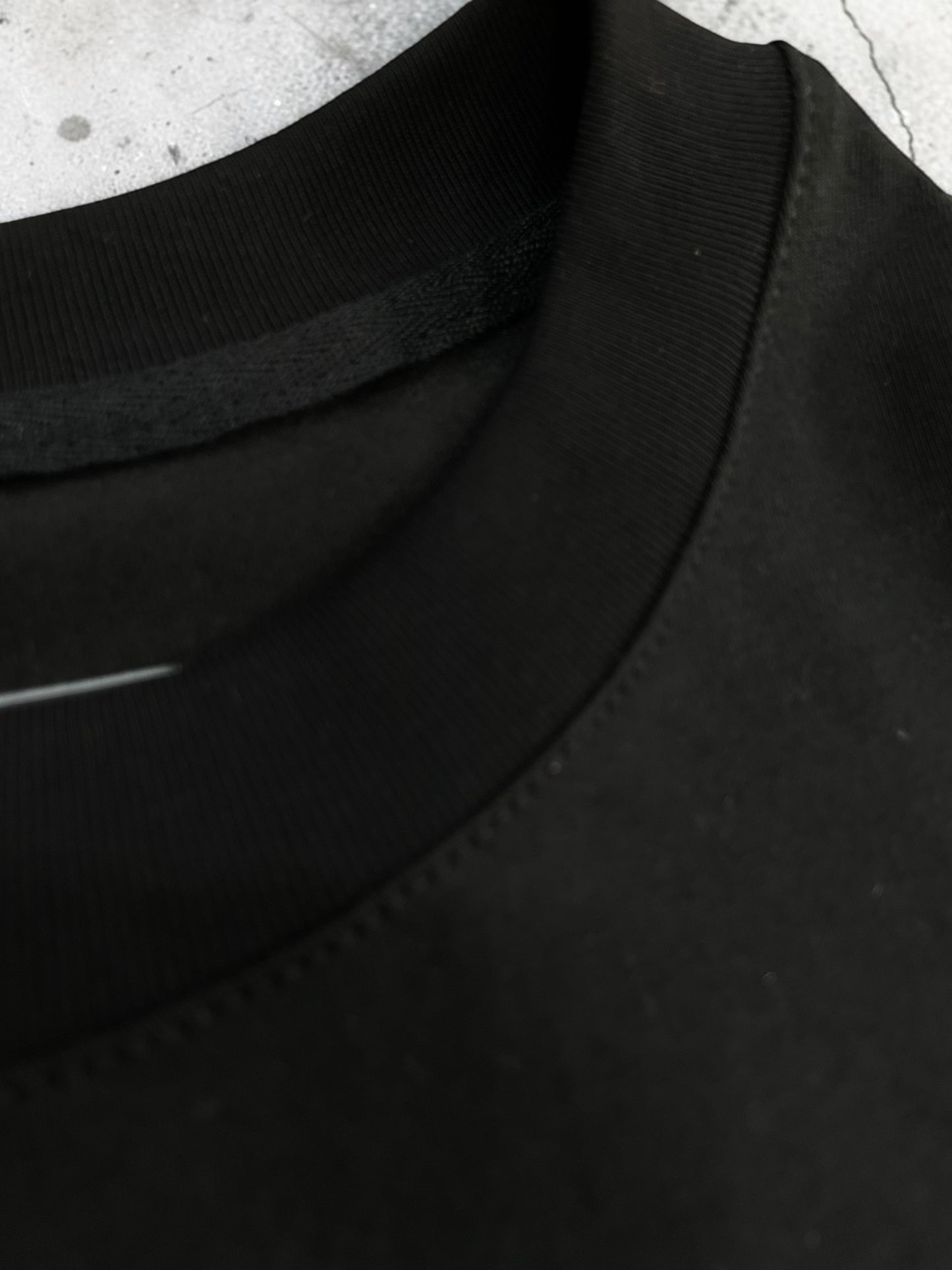 CAMISETA OVERSIZE SPNR CORTES ELOHIM NEGRA