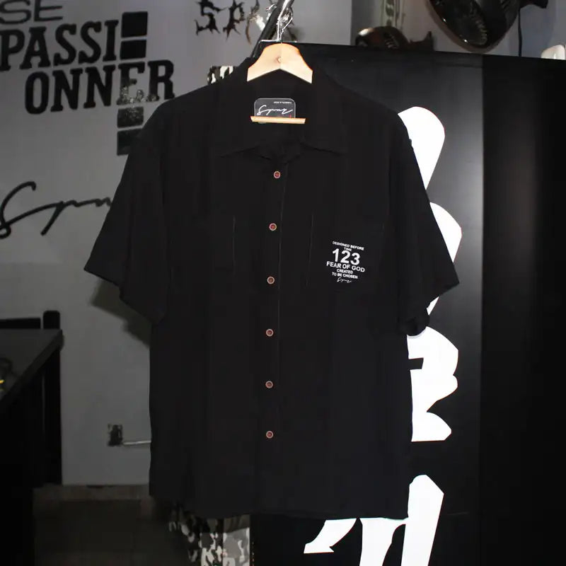 CAMISA SPNR OVERSIZE SPORT 123 NEGRO