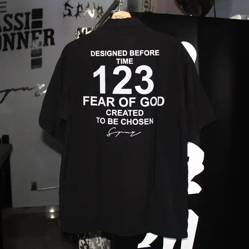 CAMISA SPNR OVERSIZE SPORT 123 NEGRO