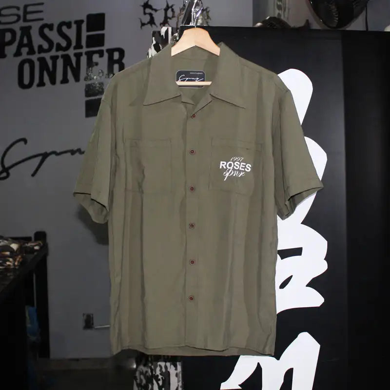 CAMISA SPNR OVERSIZE SPORT VERDE ROSE
