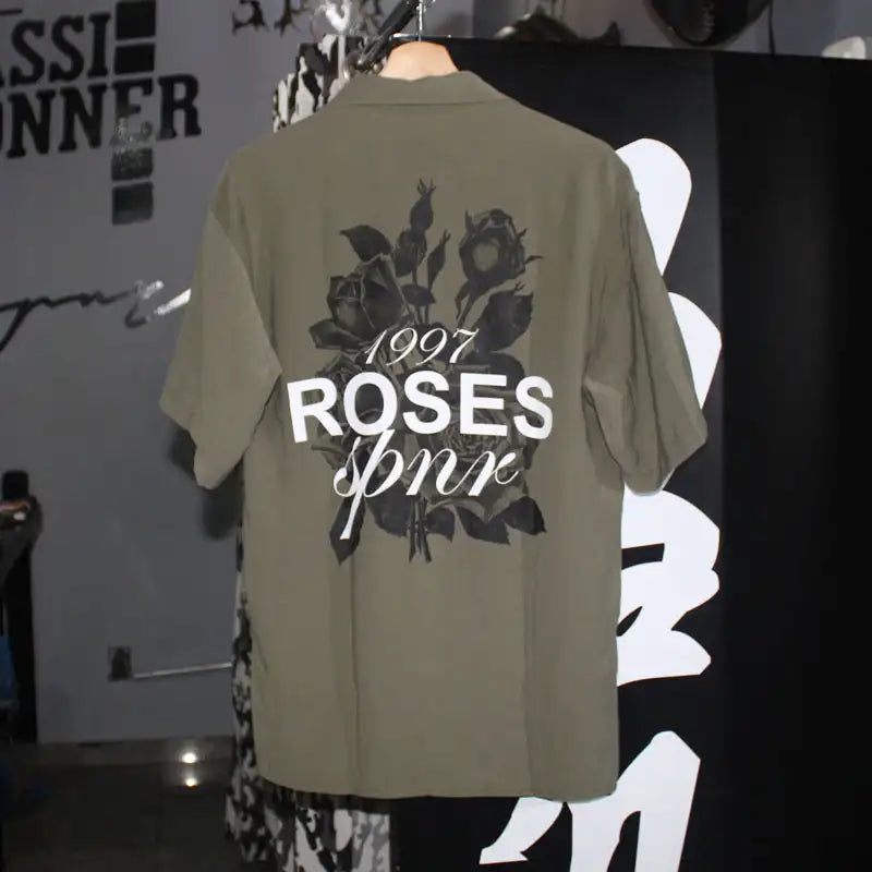 CAMISA SPNR OVERSIZE SPORT VERDE ROSE