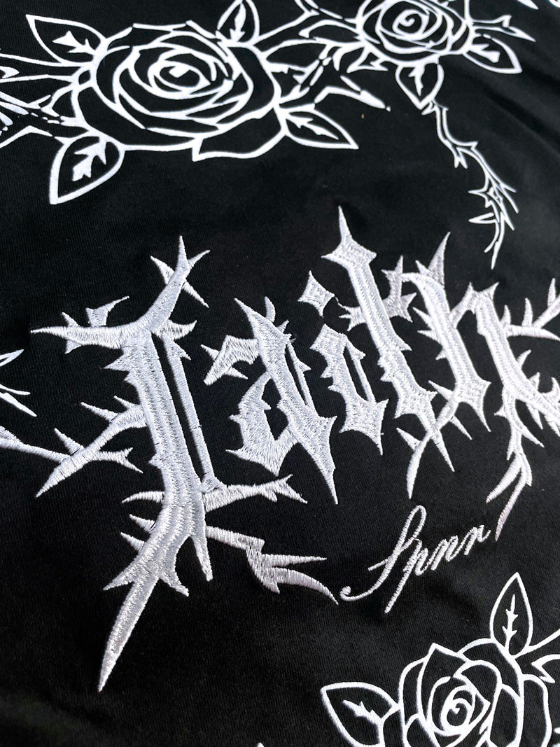CAMISETA OVERSIZE SPNR FAITH ROSES