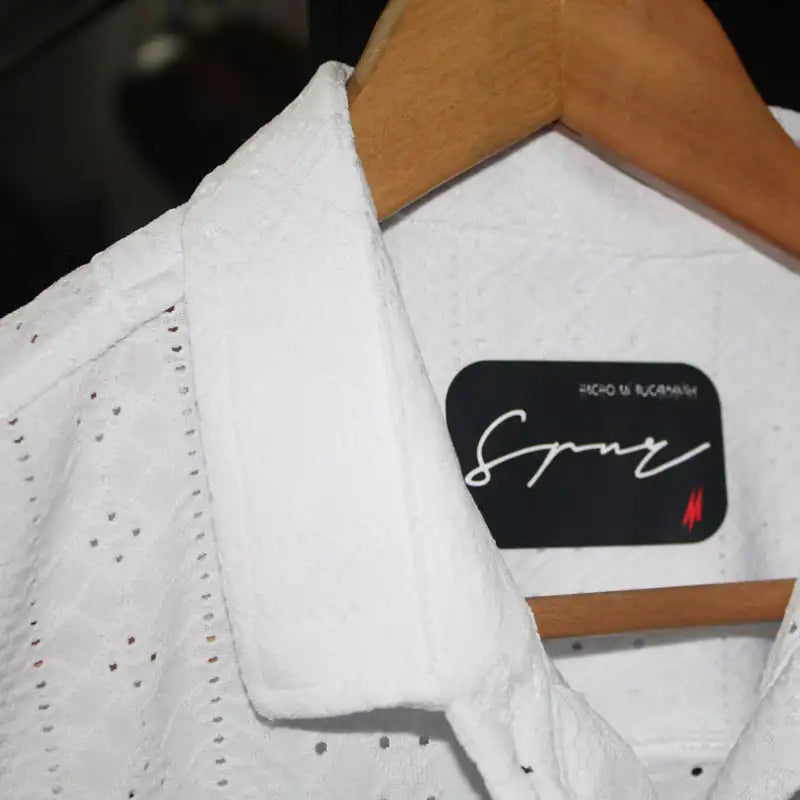 CAMISA SPNR OJALILLO BLANCO