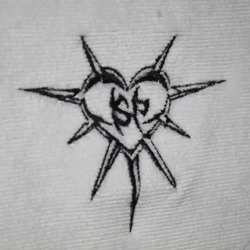 CAMISETA DAMA SPNR BLANCO LATTE CORAZON ESPINAS