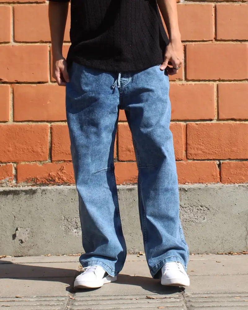 JOGGER BAGGY AZUL CLARO