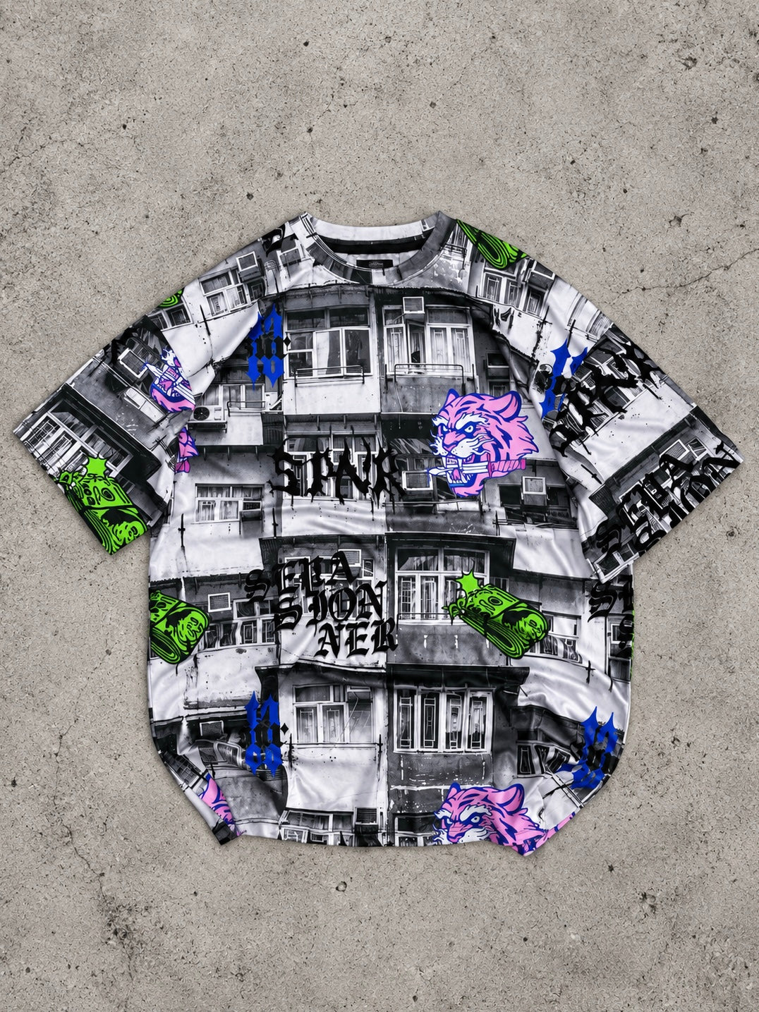 CAMISETA OVERSIZE SPNR CITY