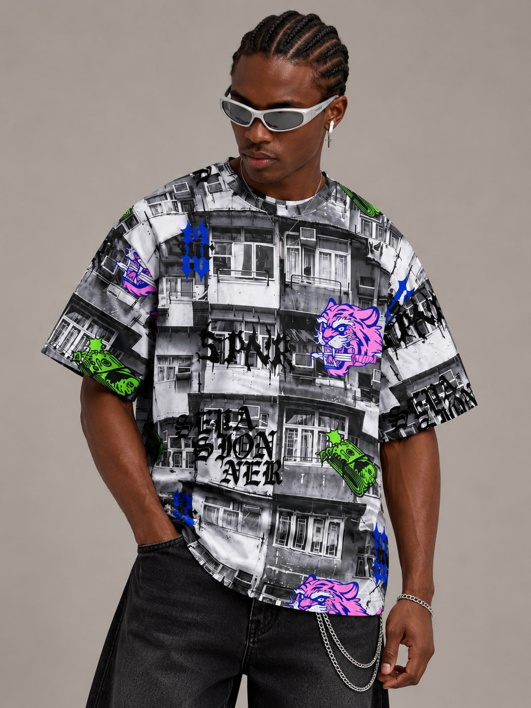 CAMISETA OVERSIZE SPNR CITY