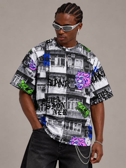 CAMISETA OVERSIZE SPNR CITY