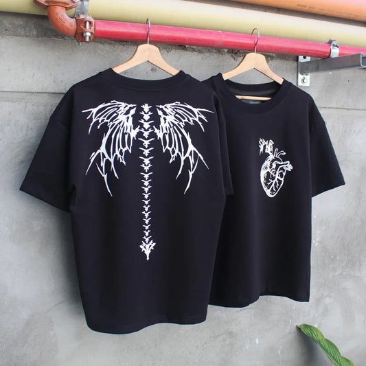 CAMISETA OVERSIZE ALTO GRAMAJE HEART