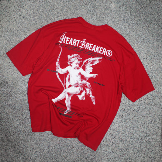 CAMISETA SPNR OVERSIZE ROJA ANGELICAL
