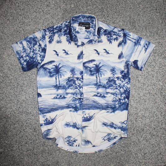 CAMISA SPNR PLAYA AZUL