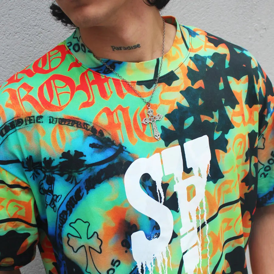 CAMISETA SPNR BOXY GRAFITI