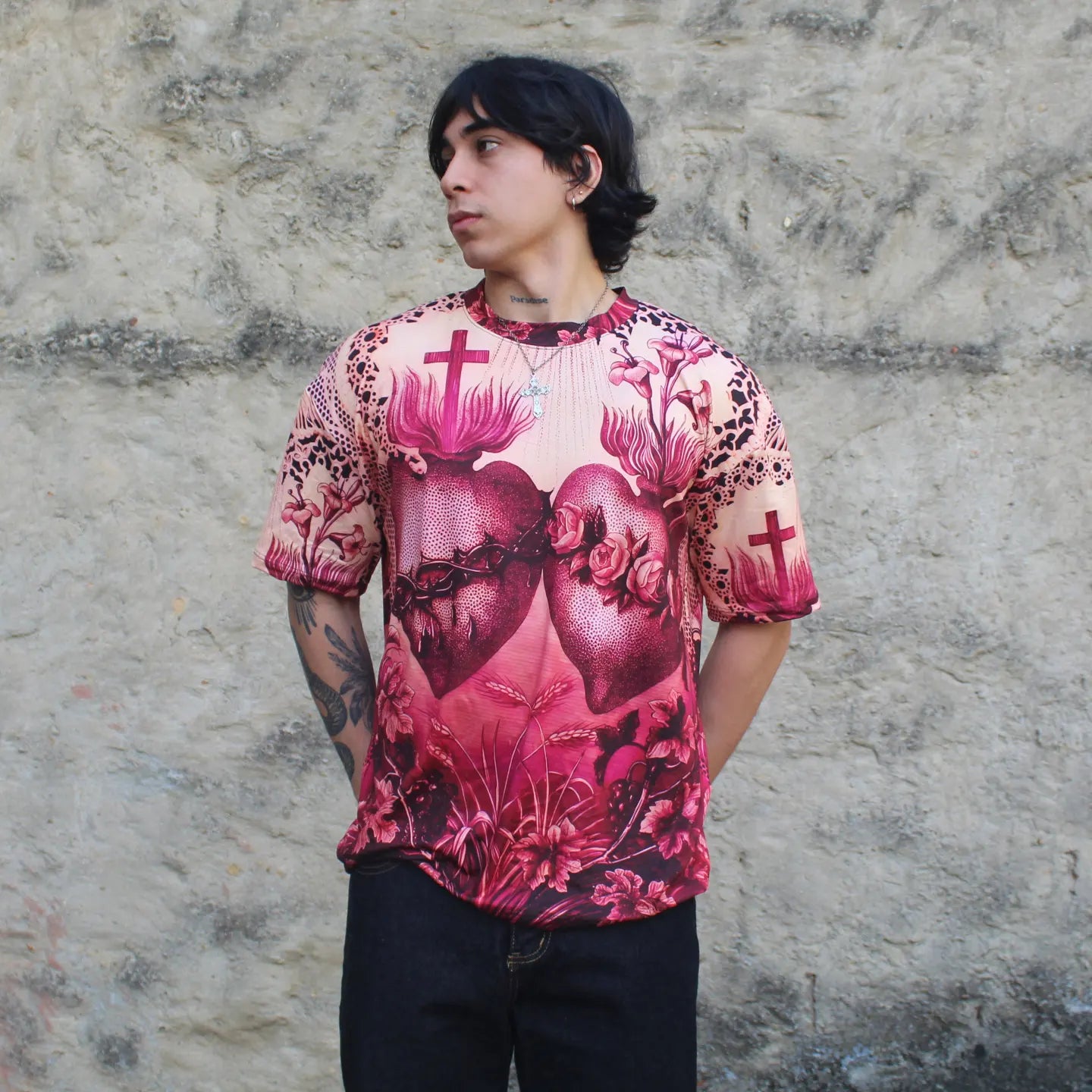 CAMISETA SPNR BOXY CORAZON