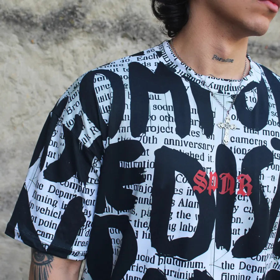 CAMISETA SPNR BOXY NO DISTURB