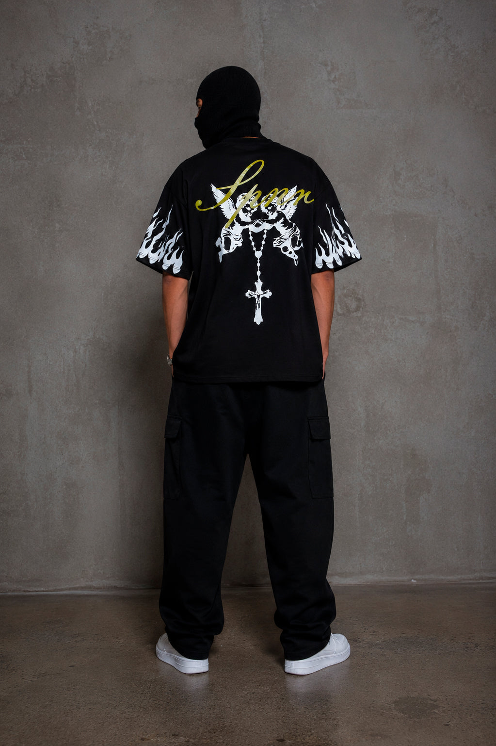 CAMISETA OVERSIZE SPNR CUPIDO ROSARIO