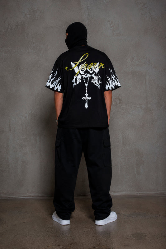 CAMISETA OVERSIZE SPNR CUPIDO ROSARIO