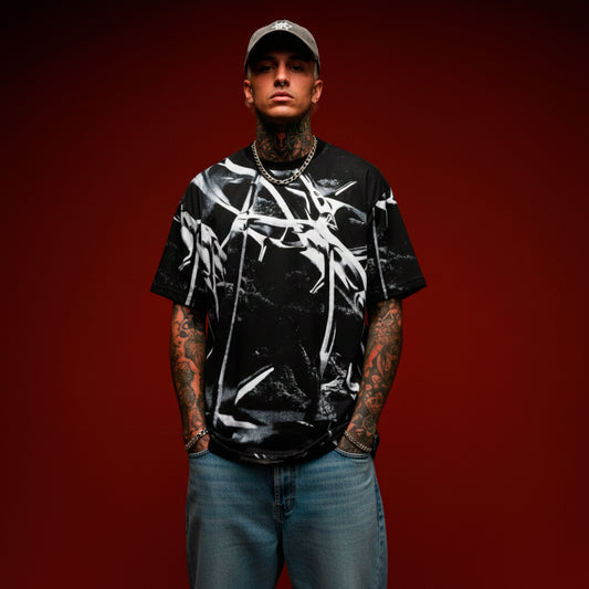 CAMISETA OVERSIZE SPNR ESPINAS