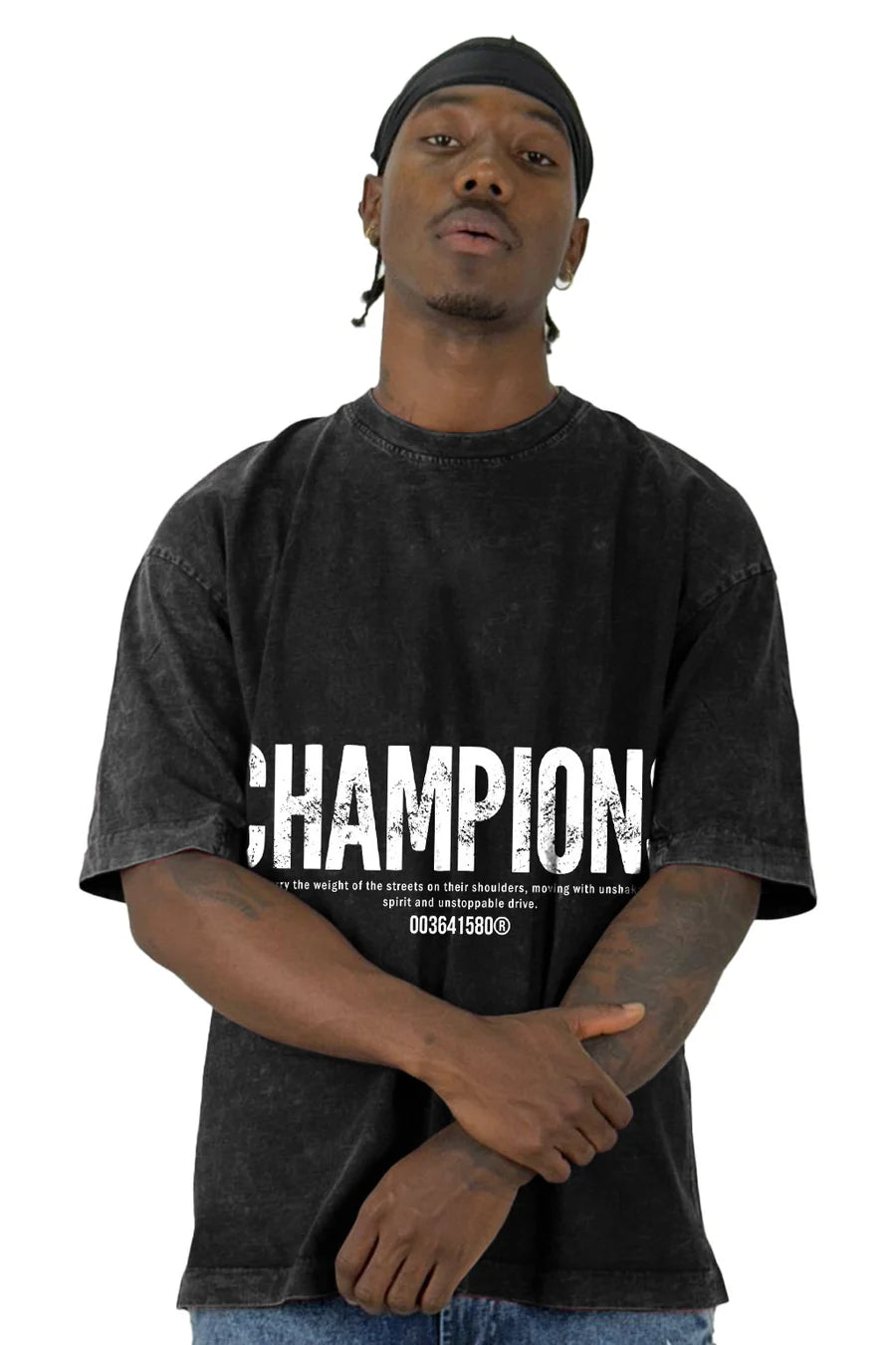 CAMISETA SPNR OVERSIZE CHAMPIONS ACID