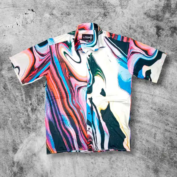 CAMISA BOTONES SPNR OVERSIZE DISTORCION