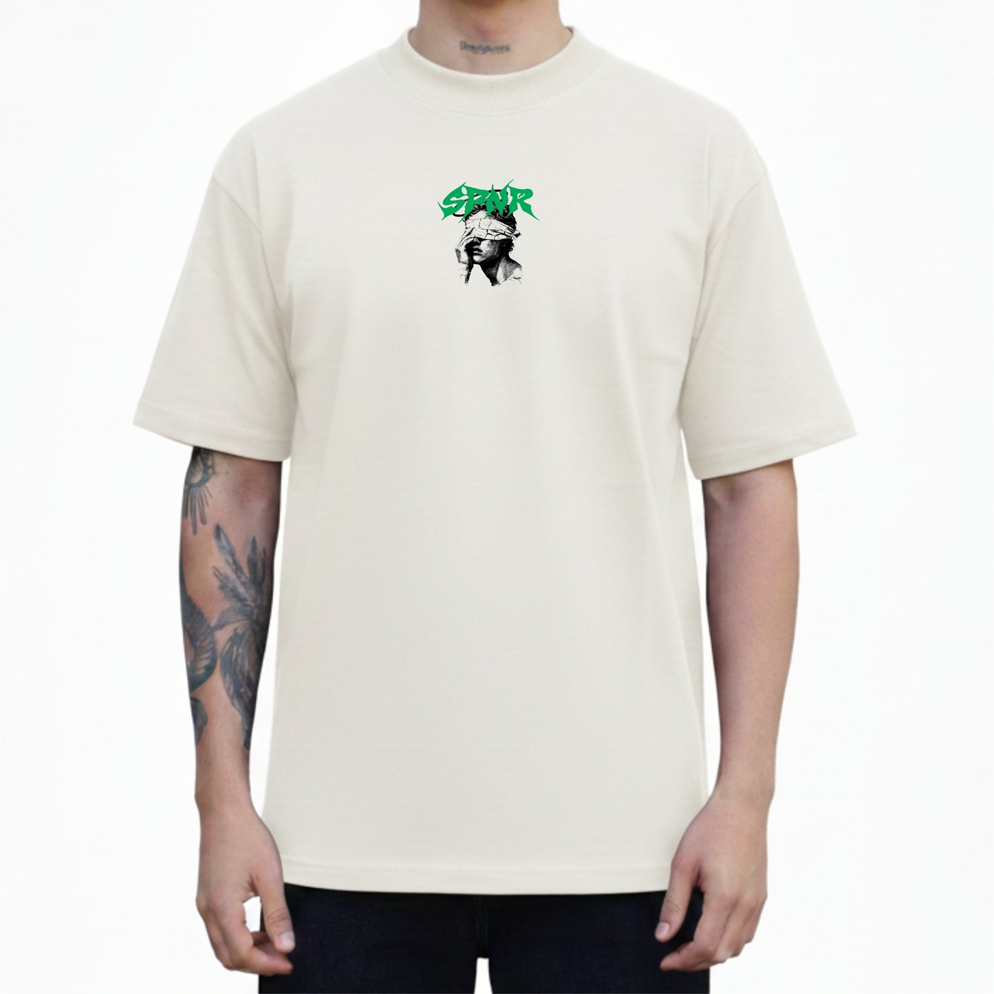 CAMISETA SPNR BOXY ESCULTURA