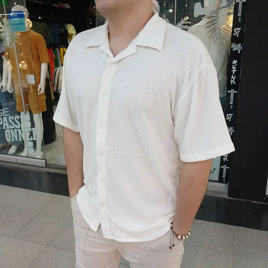 CAMISA SPNR OVERSIZE SPORT CURRY BLANCO