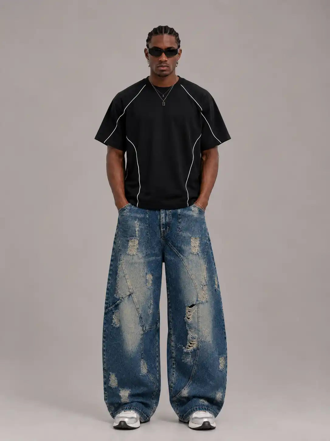 JEAN BAGGY SPNR AZUL VINTAGE