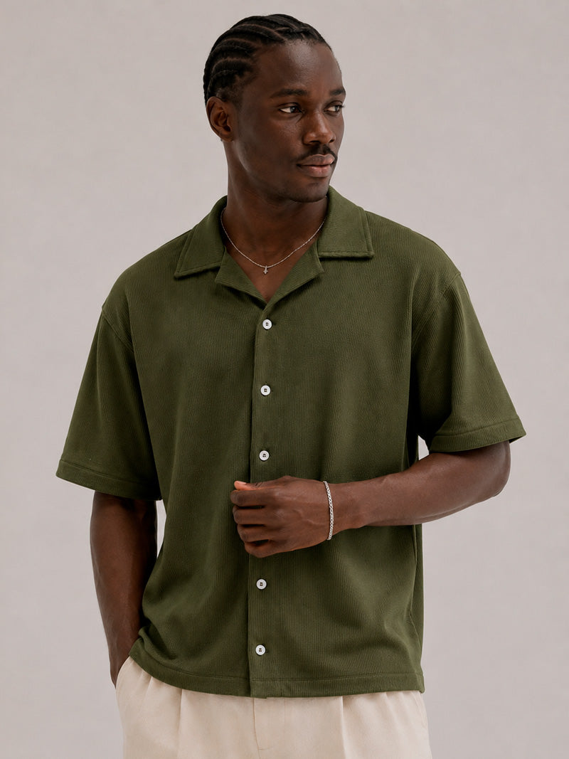 CAMISA WAFLE VERDE MILITAR