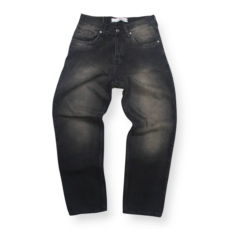 JEAN OVERSIZE DESLAVADO GRIS